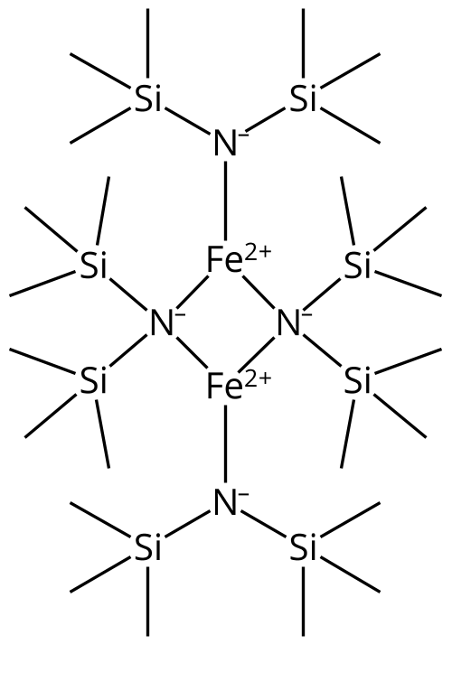 Bis[bis(trimethylsilyl)amido]iron(II) Chemical Structure